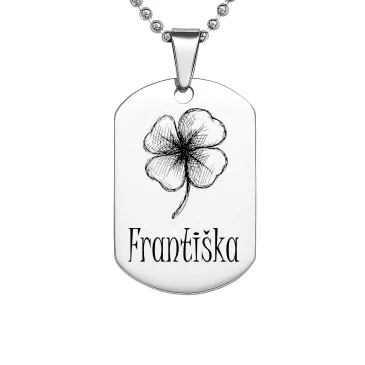 Přívěsek se jménem Františka