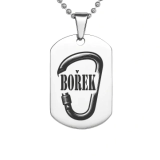 Přívěsek se jménem Bořek
