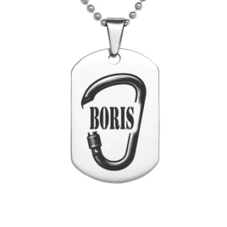 Přívěsek se jménem Boris