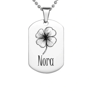 Přívěsek se jménem Nora