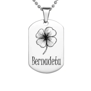 Přívěsek se jménem Bernadeta
