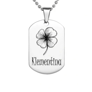 Přívěsek se jménem Klementina