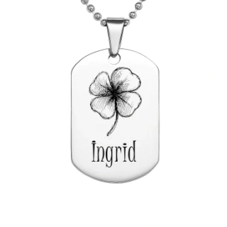 Přívěsek se jménem Ingrid