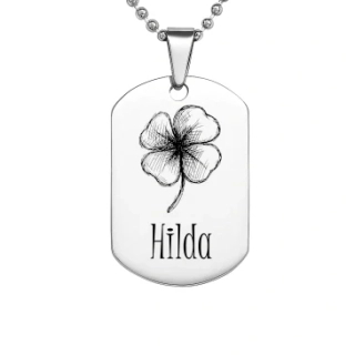 Přívěsek se jménem Hilda
