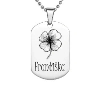 Přívěsek se jménem Františka