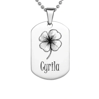 Přívěsek se jménem Cyrila