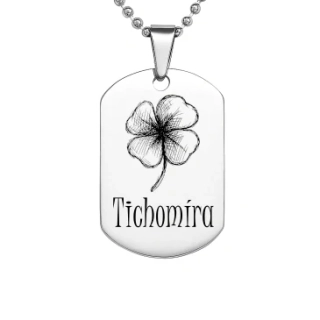 Přívěsek se jménem Tichomíra