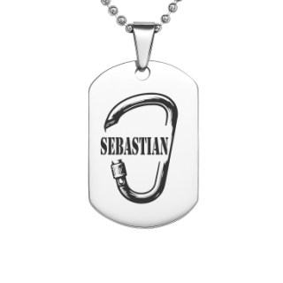 Přívěsek se jménem Sebastian