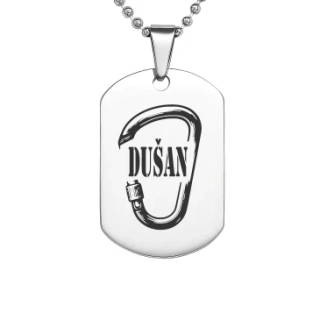 Přívěsek se jménem Dušan