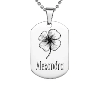 Přívěsek se jménem Alexandra