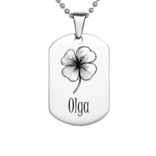 Přívěsek se jménem Olga