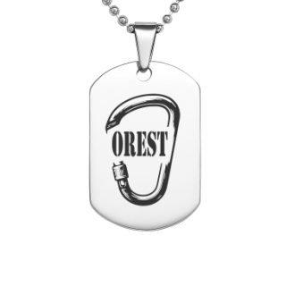 Přívěsek se jménem Orest
