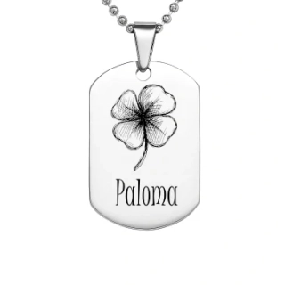 Přívěsek se jménem Paloma