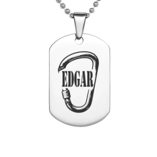 Přívěsek se jménem Edgar