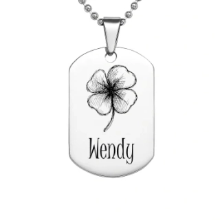 Přívěsek se jménem Wendy