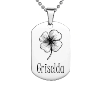 Přívěsek se jménem Griselda