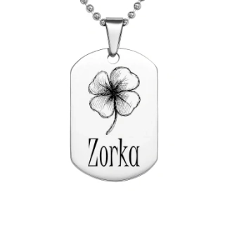 Přívěsek se jménem Zorka