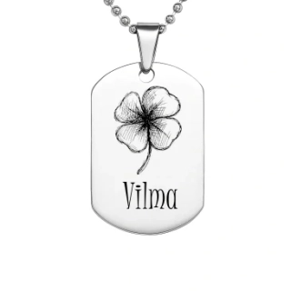 Přívěsek se jménem Vilma