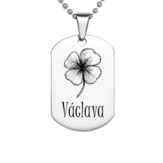 Přívěsek se jménem Václava