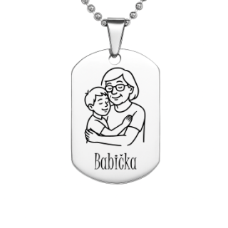 Babička přívěsek na krk