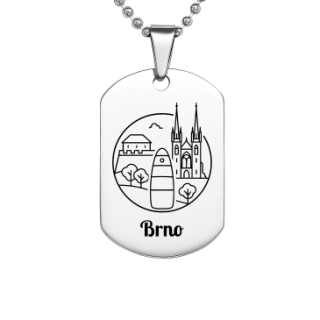 Brno přívěsek na krk