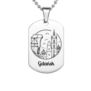 Gdaňsk přívěsek na krk