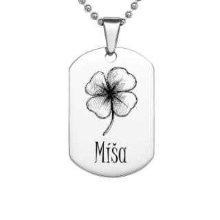 Přívěsek se jménem Míša