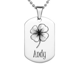 Přívěsek se jménem Andy