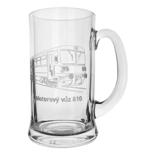 Motorový vůz 810, skleněný půlitr