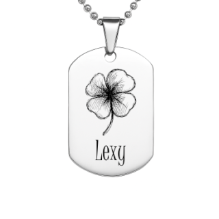 Přívěsek se jménem Lexy
